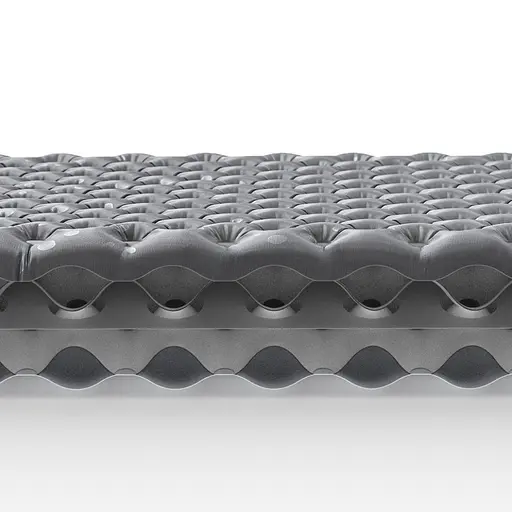 Матрас надувной сверхлегкий Naturehike CNH22DZ018, овальный, с мешком для надувания, 168 см, серый - фото 4