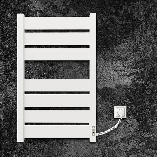 Електрична рушникосушарка Kosser Волс 800x500 ER тайм. білий ДВЛ01ERW, Білий матовий, Праве - фото 2