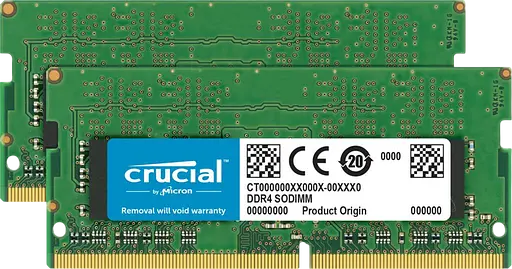 Оперативна пам'ять Crucial 64GB (2x32GB) SODIMM DDR4 3200MHz (CT2K32G4SFD832A)