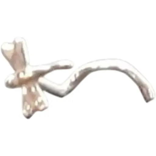 Серебряная серьга-пирсинг в нос Dear. 1014С