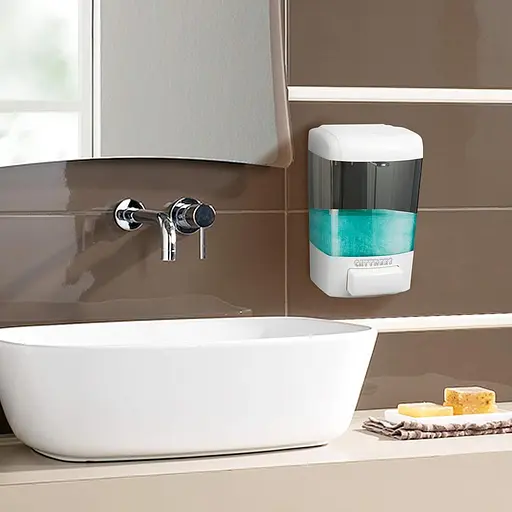 Настінний дозатор для мила CATTREES 800 мл - фото 5