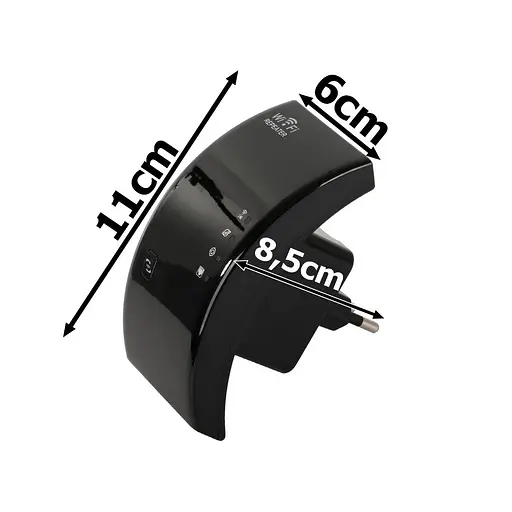 Ретранслятор Pix-Link X300R3 300Мбит/с 2.4ГГц Черный (CNRWSW021003B 4265) - фото 4