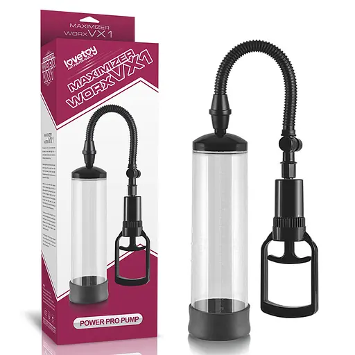 Помпа для пениса LoveToy Maximizer Worx VX1 Power Pump 20 см прозрачный - фото 2