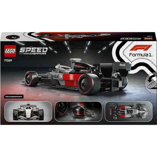 Конструктор LEGO Speed ​​Champions Гоночный болид Audi Revolut F1 Team R26 216 деталей ( 77259) - фото 7