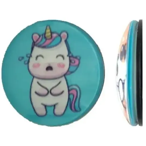 Тримач Поп Сокет New Glass (Скло) Baby Unicorn №33 - фото 1