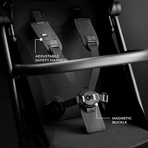 Коляска прогулянкова Kinderkraft Pilot 2 Midnight Black (SPILO02BLK0000) - фото 21