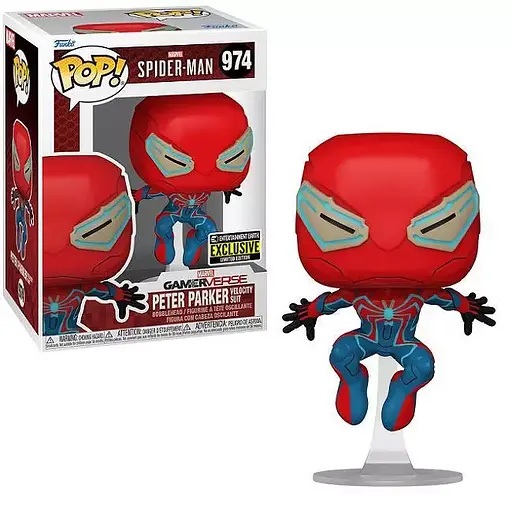 Фігурка Funko Pop Марвел Пітер Паркер Людина-павук Marvel Peter Parker Spider-Man 10 см Exclusive FP M SM 974E