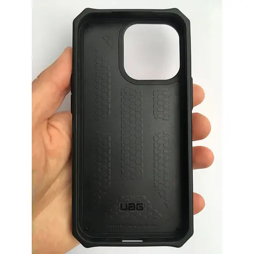 Оригінальний протиударний чохол UAG Monarch для iPhone 13 Pro (6.1") Carbon Black 113151124242 - фото 7
