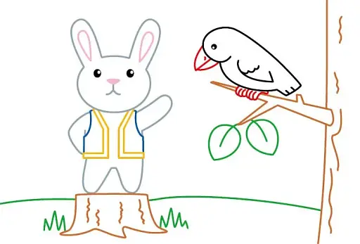 Розмальовка з підказкою. Казкові герої - фото 4