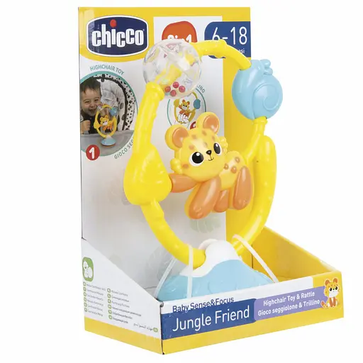 Брязкальце на присосці Chicco Тропічний друг 2 в 1 (11820.00) - фото 4