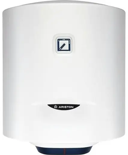 Водонагреватель Ariston BLU1 R 50 V 1.8K PL EU 50 л, 1.8 кВт, мокрый ТЭН, вертикальный, цилиндрический, белый (3201942) - фото 1