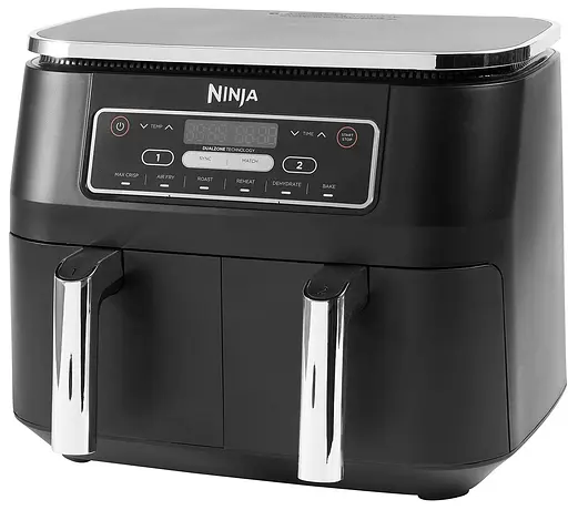 Мультипіч (аерофритюрниця) NINJA Air Fryer Dual zone AF300EU - фото 2