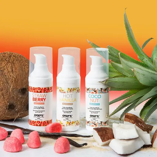 Набор согревающих массажных масел Exsens Lets Travel (3х30 мл) - фото 4