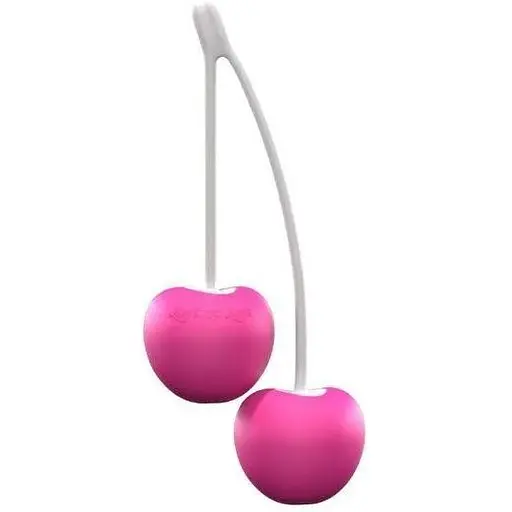 Вагінальні кульки Love To Love CHERRY LOVE діаметр 3.5 см 77 г - фото 4