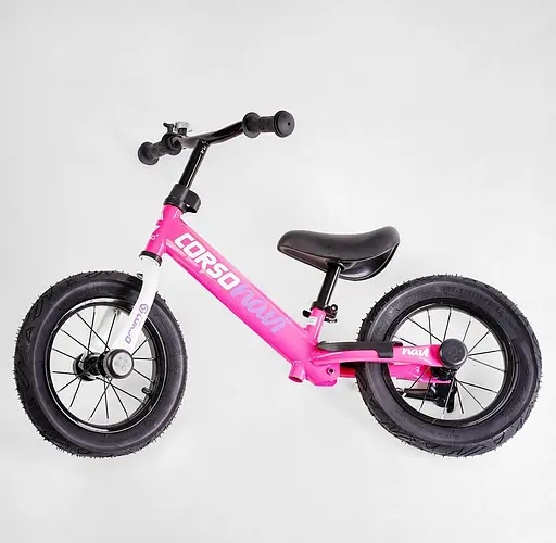 Дитячий біговел Corso Sprint J-4318 колеса 12" EVA З підставкою для ніжок - фото 3