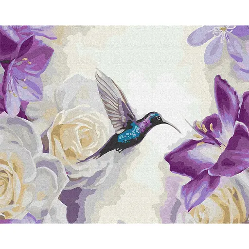 Картина по номерам "Таинственный сад" ©annasteshka Ideyka KHO4469 40х50 см