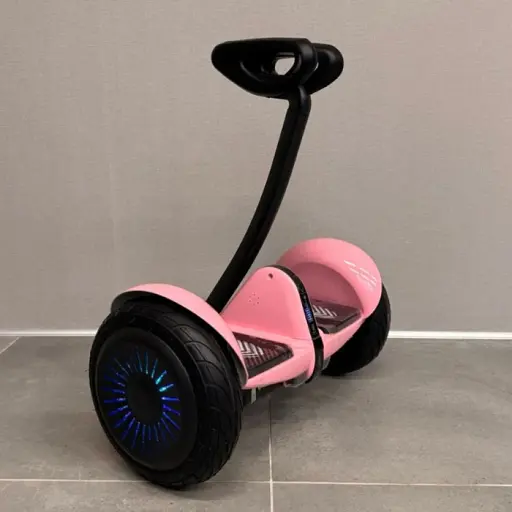Гироскутер Ninebot Mini С Ручкой Розовый - фото 8