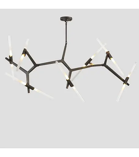 Люстра Romin HXD8021-14 black (чорний) - фото 1