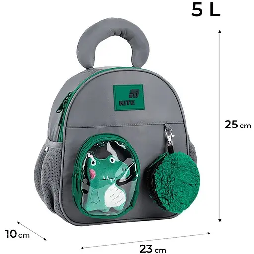 Рюкзак детский Kite Kids Croco Boo (K26-2737XXS-2) - фото 7