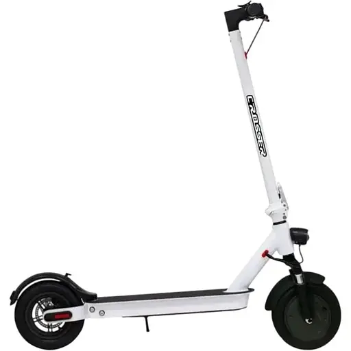 Електросамокат Crosser E9 Max Perforation з вилкою 10 дюймів (15Ah/600W) Білий