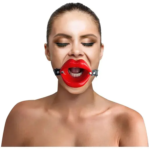 Кляп розширювач Art of Sex - Gag Lips в формі губ - фото 2
