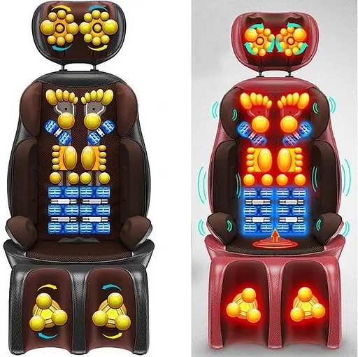 Массажное кресло-накидка для тела Benbo AM-607E накидка с подогревом - фото 10