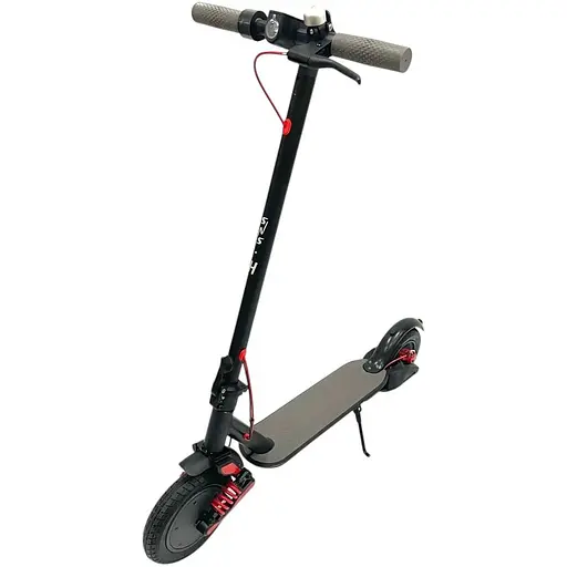 Електросамокат SNS PRO Plus 10 дюймів (700W, 12,4 Ah) + Амортизатори, Чорний