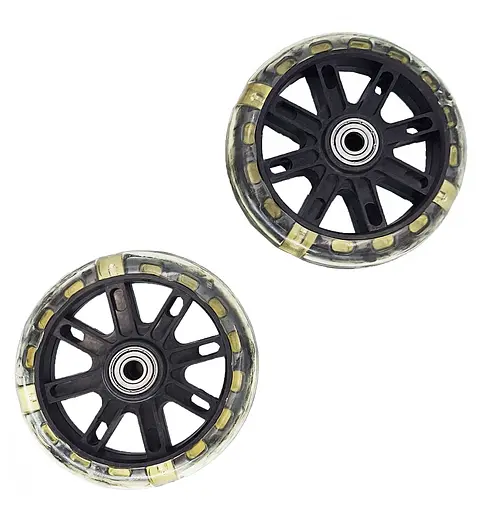 Колеса для дитячого велосипеда / самоката 11 см чорний (G0001959) - фото 1