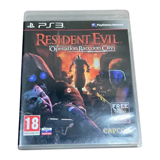Локалізований диск на PlayStation 3 ліцензія Resident Evil: Operation Raccoon City
