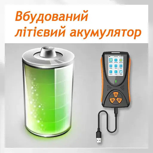 Дозиметр радіації, радіометр, лічильник гейгера професійний Nectronix HFS-10, на акумуляторі (100861) - фото 4