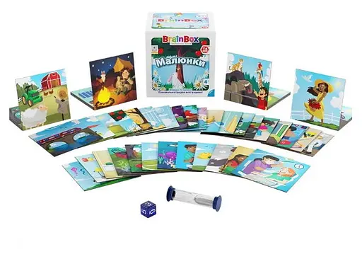 Настольная игра YaGo BrainBox Рисунки (укр.) (BZZBRPI01UA) - фото 6