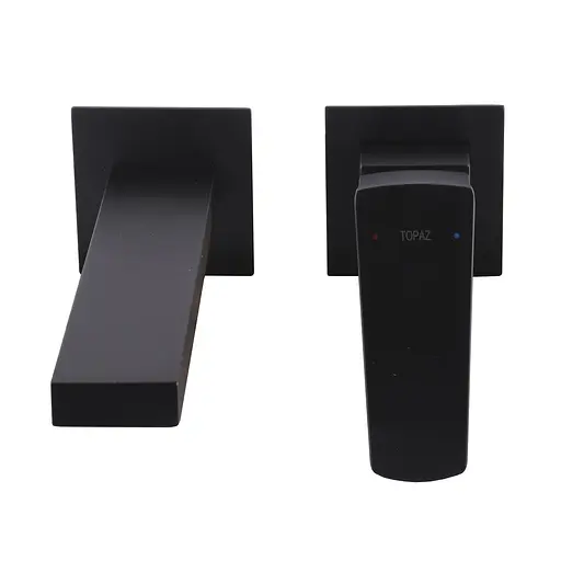 Змішувач для умивальника Topaz Lexi TL 21235-H57A-BL Чорний матовий - фото 5