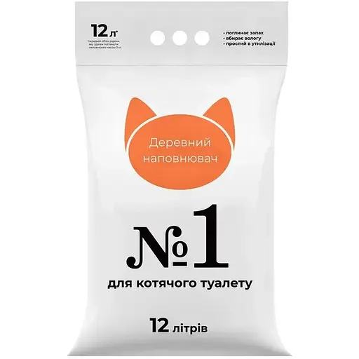 Деревянный наполнитель №1, 3 кг - фото 1