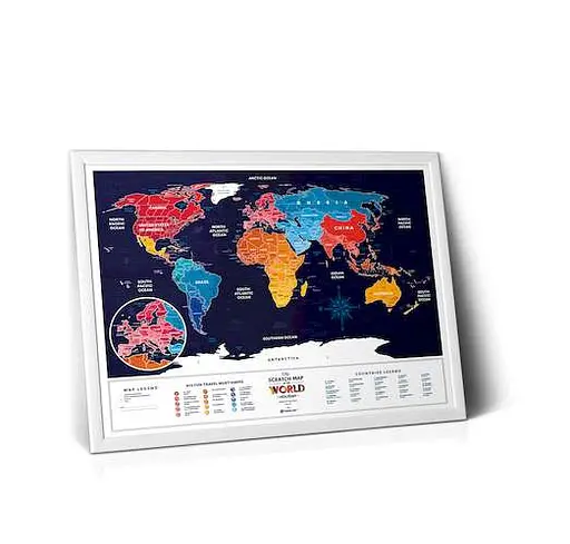 Скретч карта мира 1DEA.me Travel Map Holiday World (13022) - фото 7