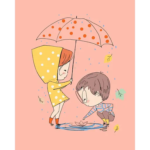 Картина по номерам "Бумажный кораблик" Art Craft 15578-AC 40х50 см - фото 1