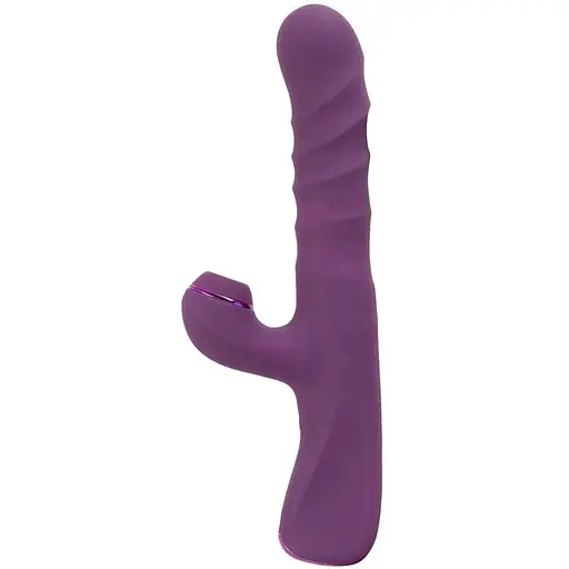 Вібратор-кролик Javida 3 Function Thrusting Thum 23.7 см фіолетовий