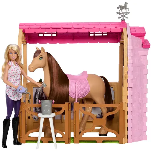 Набір Barbie Чудова стайня для конячки (HXJ44) - фото 4