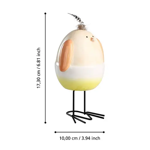 Декоративна фігурка Птах В-173 SENDAYAN - фото 2