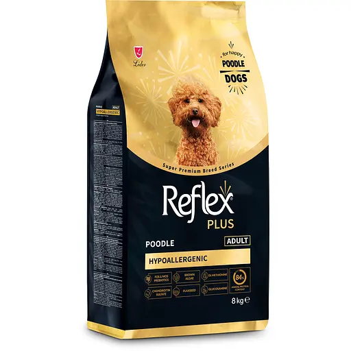 Повноцінний та збалансований сухий корм Reflex Plus Poodle Adult для собак породи пудель 8 кг - фото 2