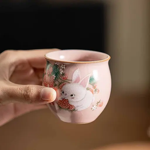 Пиала Клубничный Кролик 90 мл - фото 9