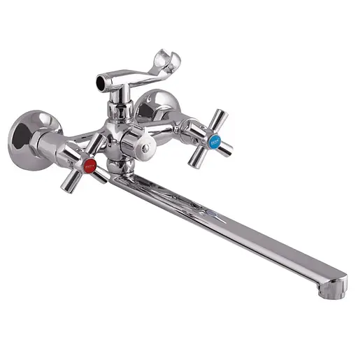 Змішувач для ванни Zerix DMT-B 722 ZX0410 Хром - фото 1