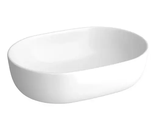 Раковина на столешницу Cersanit Moduo овальная 50 см. K116-049 30412 - фото 1