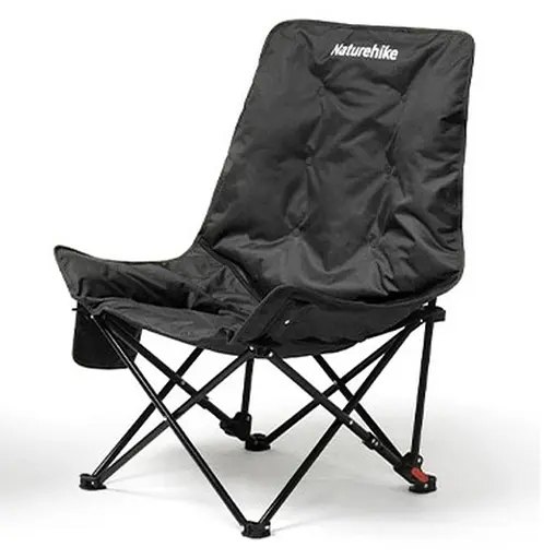 Складаний стілець Naturehike CNK2450JJ020 (до 120кг) Чорний