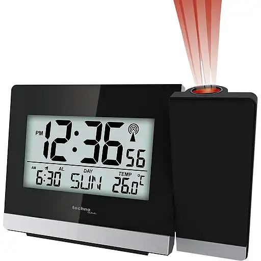 Часы проекционные Technoline WT536 Black (WT536) - фото 2