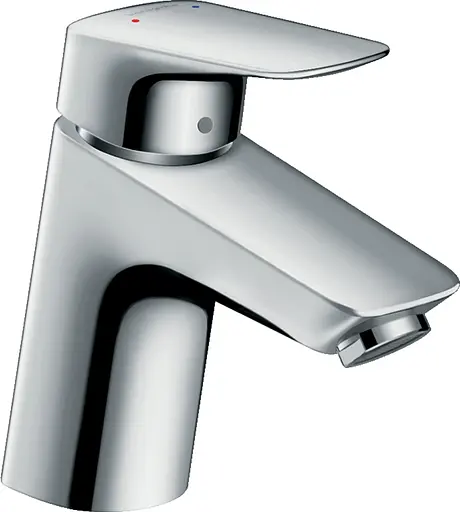 Смеситель для умывальника Hansgrohe Logis 70 без донного клапана хром 71071000 Хром - фото 1