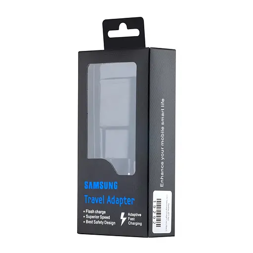 Блок адаптер зарядний Samsung S8 High c0py чорний - фото 2