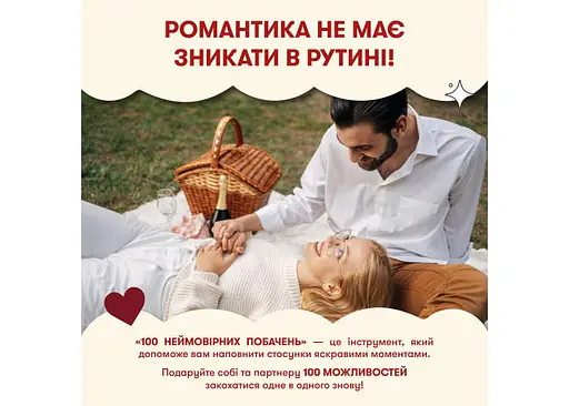 Настольная игра Оrner 100 невероятных свиданий (укр.) (orner-2865) - фото 10