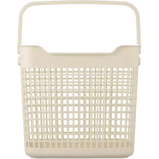 Корзина для белья Ardesto пластик PP 38x29.5x33 см 26 л бежевая (ARHC2402BG) - фото 2