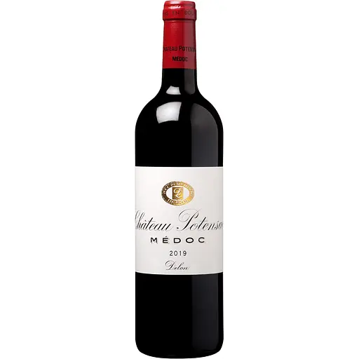 Вино Chateau Potensac Cru Bourgeois Exceptionnel Medoc AOC 2019 червоне сухе 0.75 л