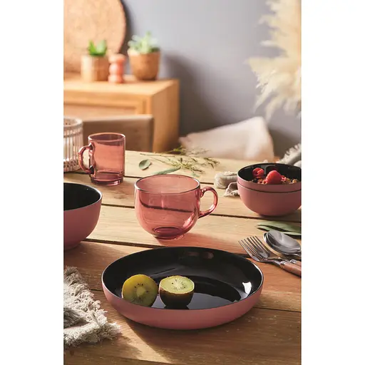 Блюдо сервірувальна Luminarc Vicky 21 см Black Terracotta (Q8580) - фото 7